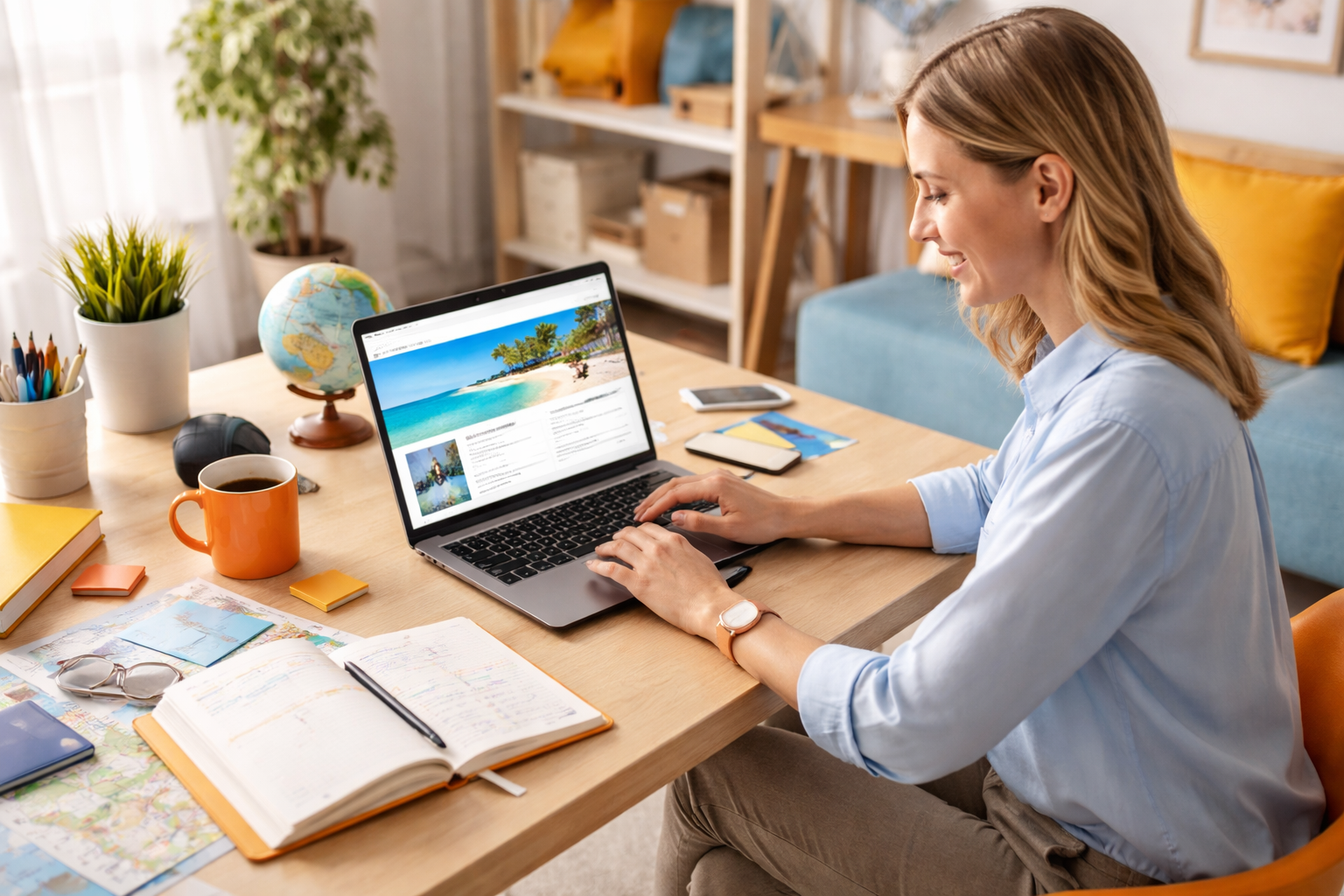 A Day in the Life of a Travel Homeworker: Daily Routine Explained