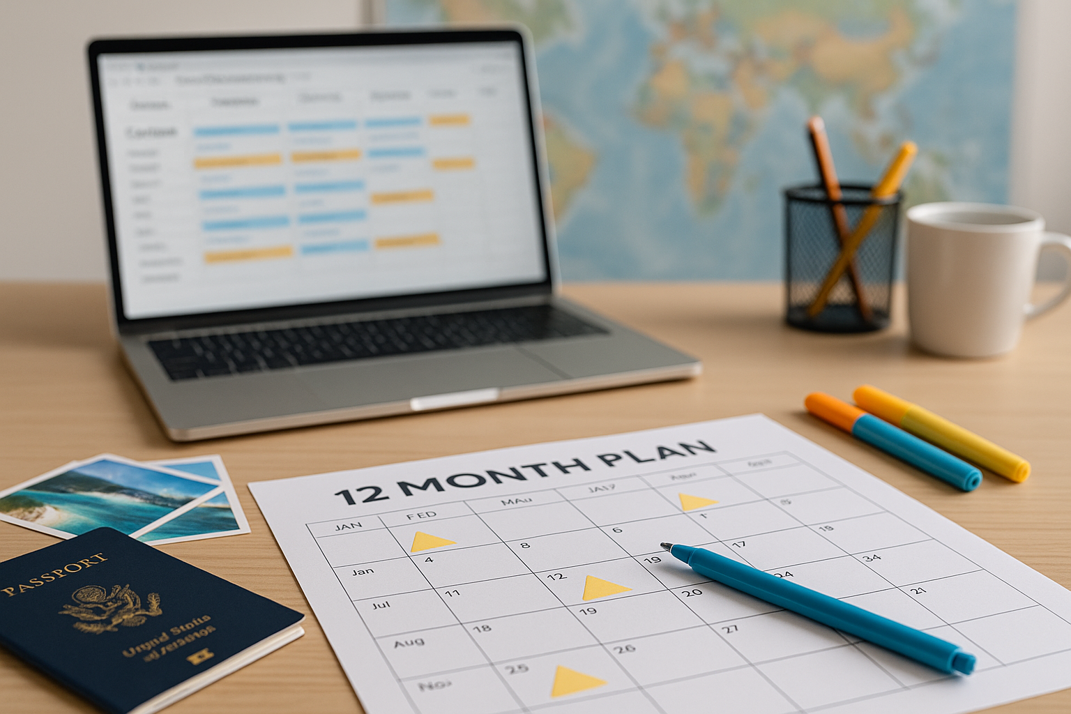 How to Create a 12-Month Content Plan for Travel Agents