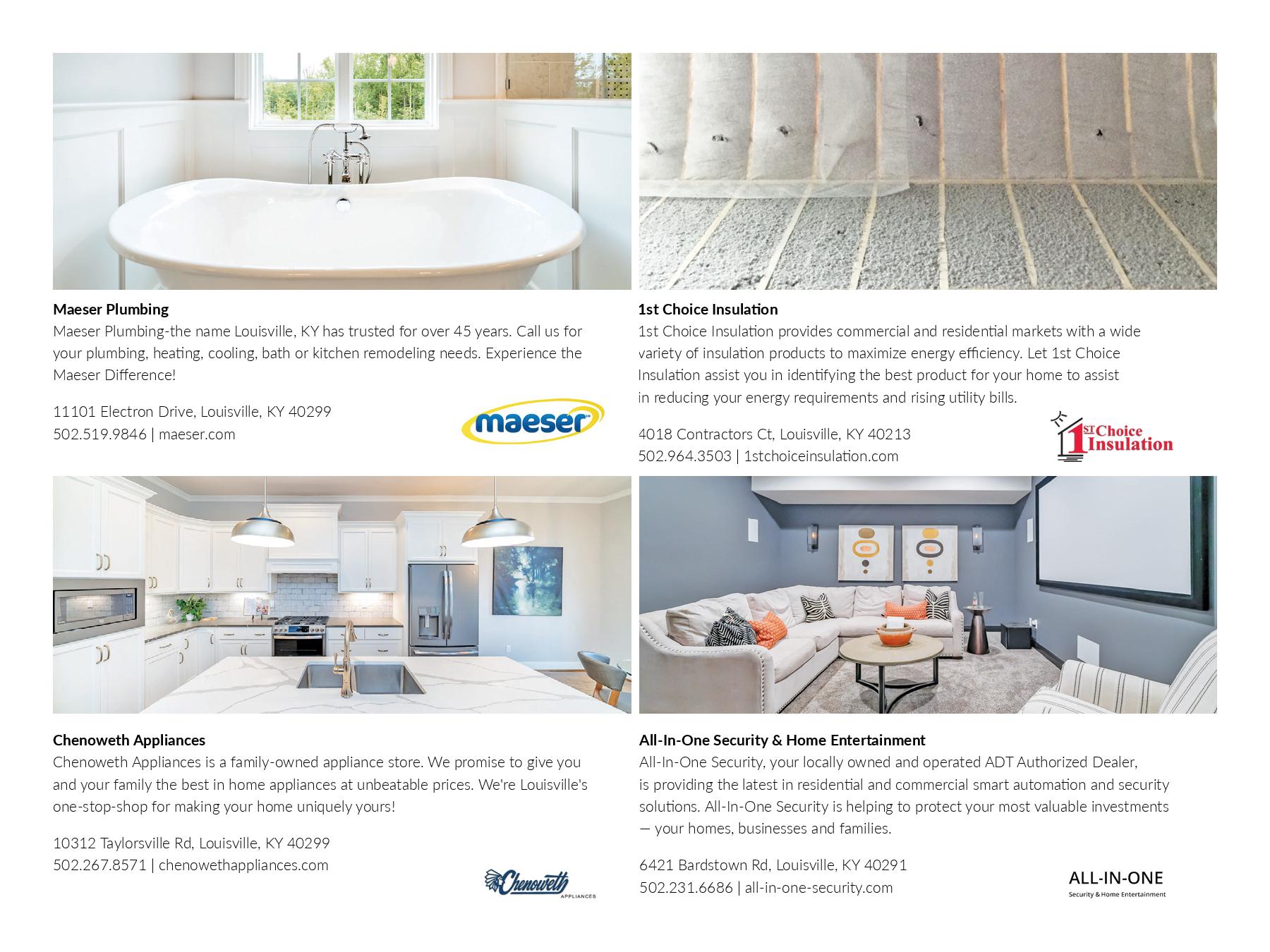 A collage of four pictures of a bathroom , kitchen , living room and bedroom.