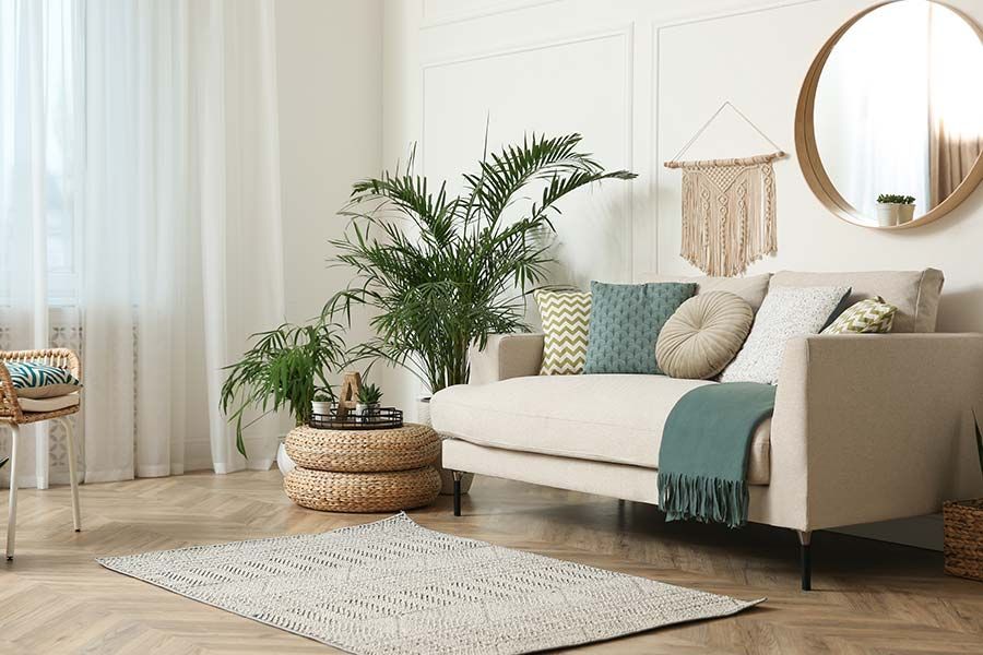 arredo dai toni chiari