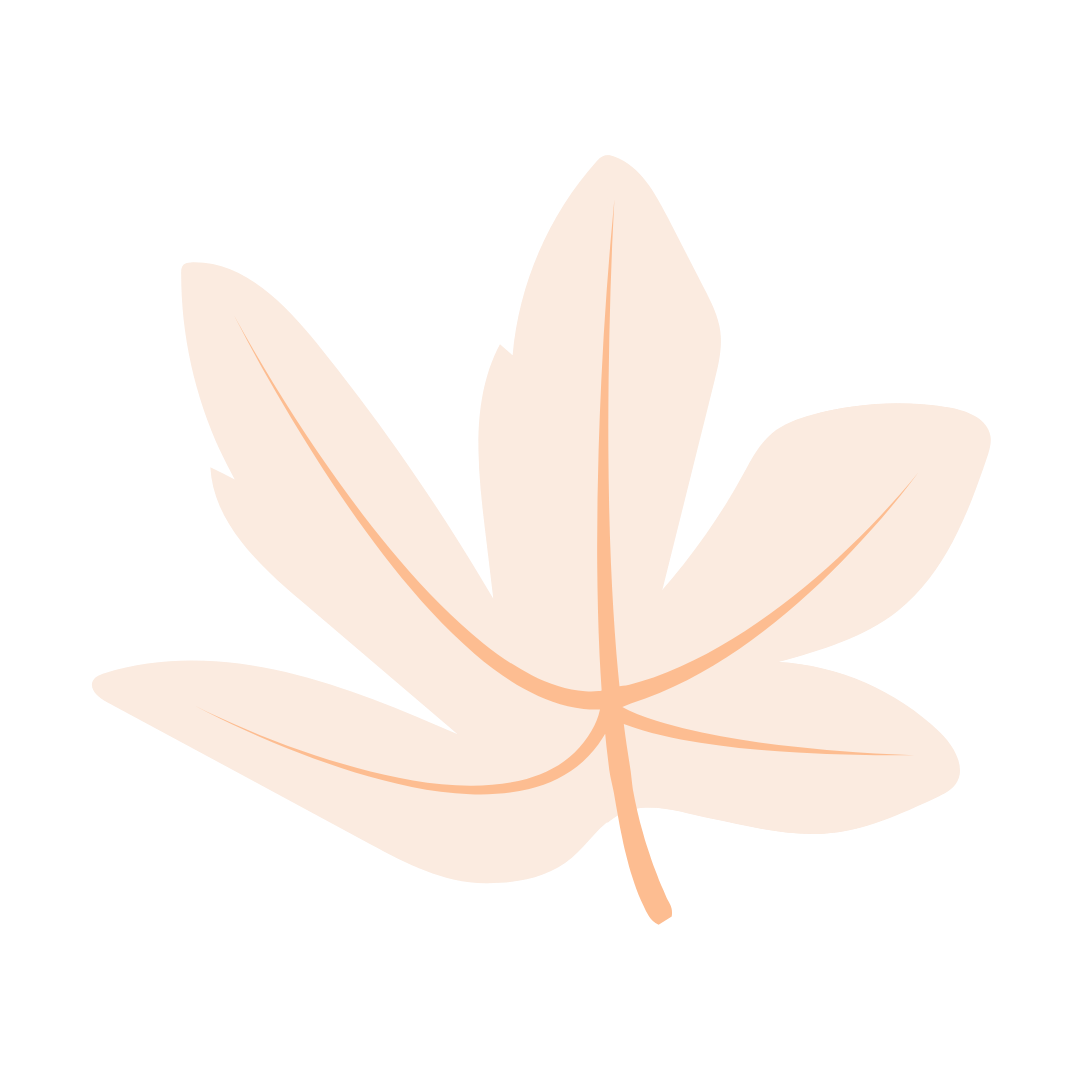 Green leaf with a yellow lightbulb, representing a green idea.