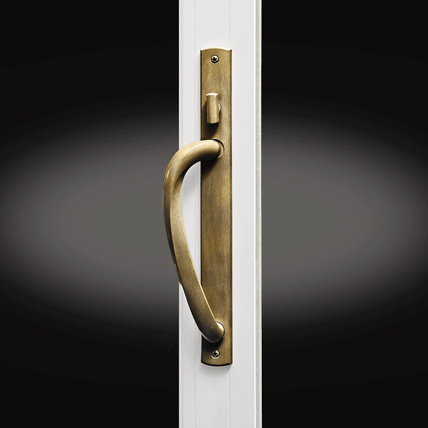 Illuminations FrenchHandle AntBrass — Jacksonville, FL — Preservation Home Specialists