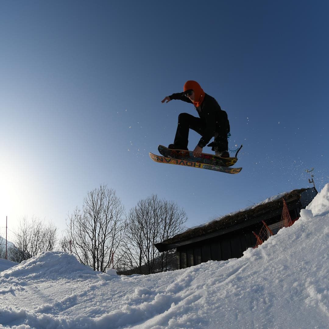 Reidar Halding-Oren from Norway with a sick grab