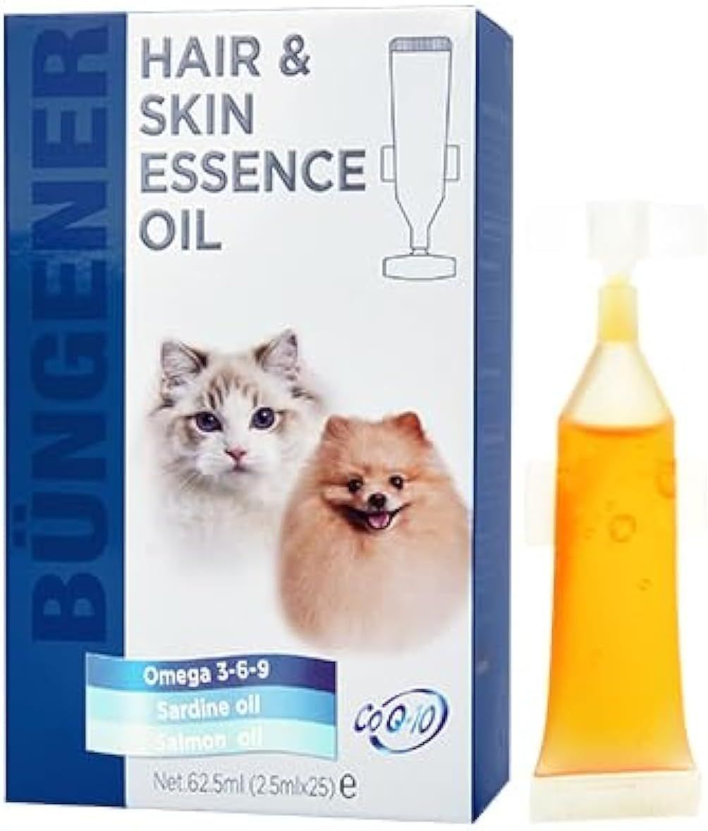 Aceite esencial para pelo y piel de mascotas Bungener 62,5 ml