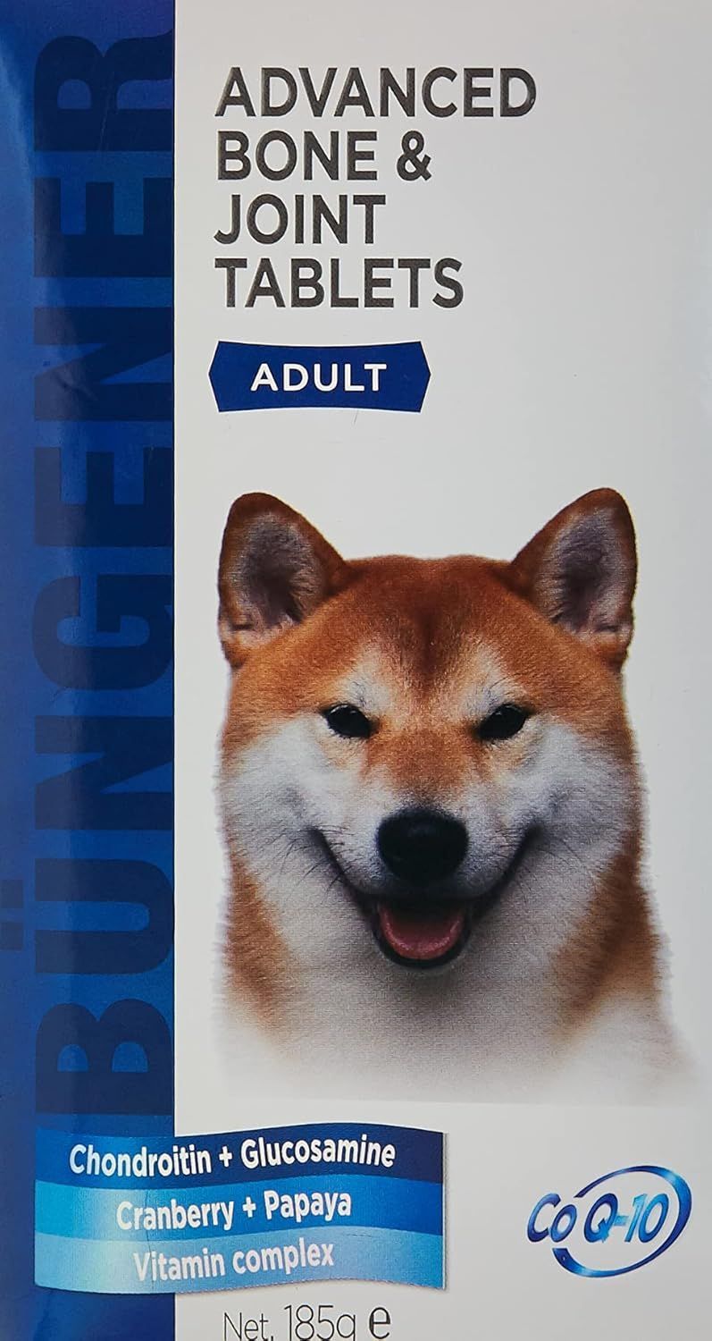 Bungener Advanced Bone & Joint Tablets For Dogs-Adult-185g