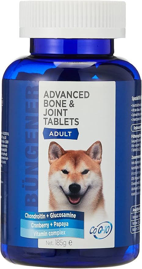 Bungener Advanced Bone & Joint Tablets For Dogs-Adult-185g