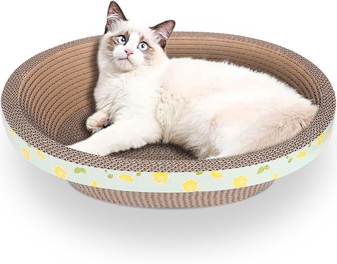 Rascadores para gato circular mas jugete