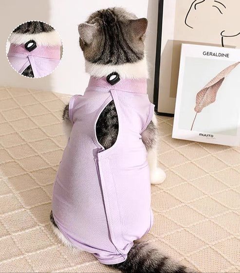 Traje de Postoperatorio para Gatos