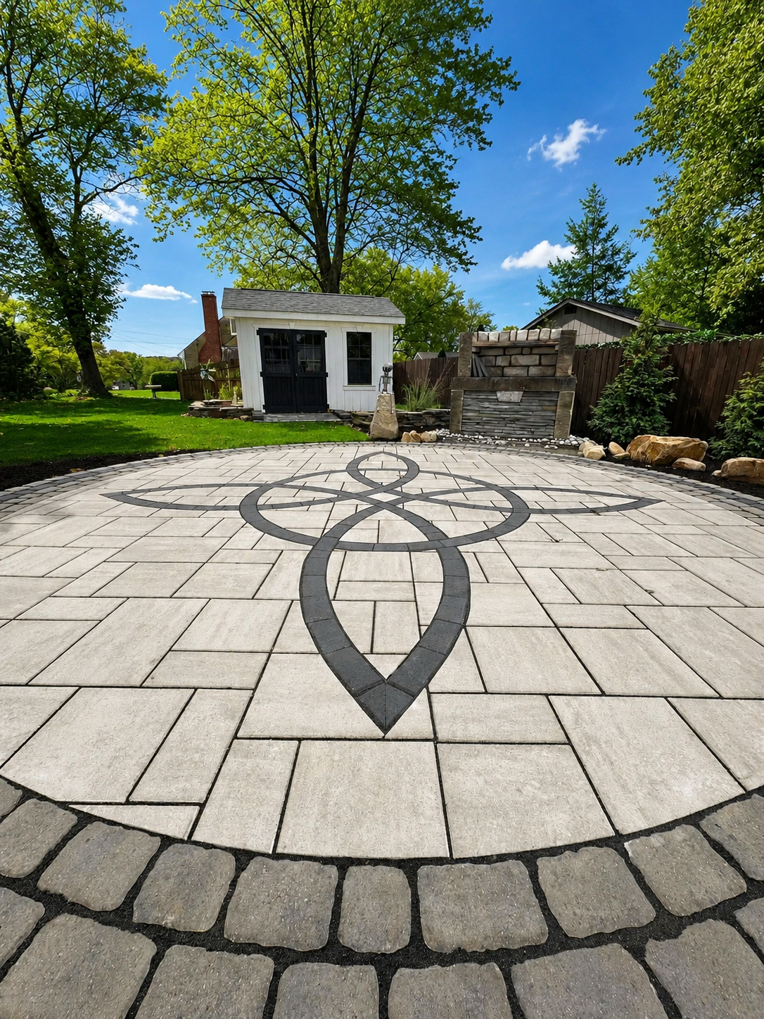 Custom Paver Patios & Walkways