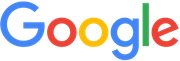 Google logo in blue, red, yellow, and green letters on a white background