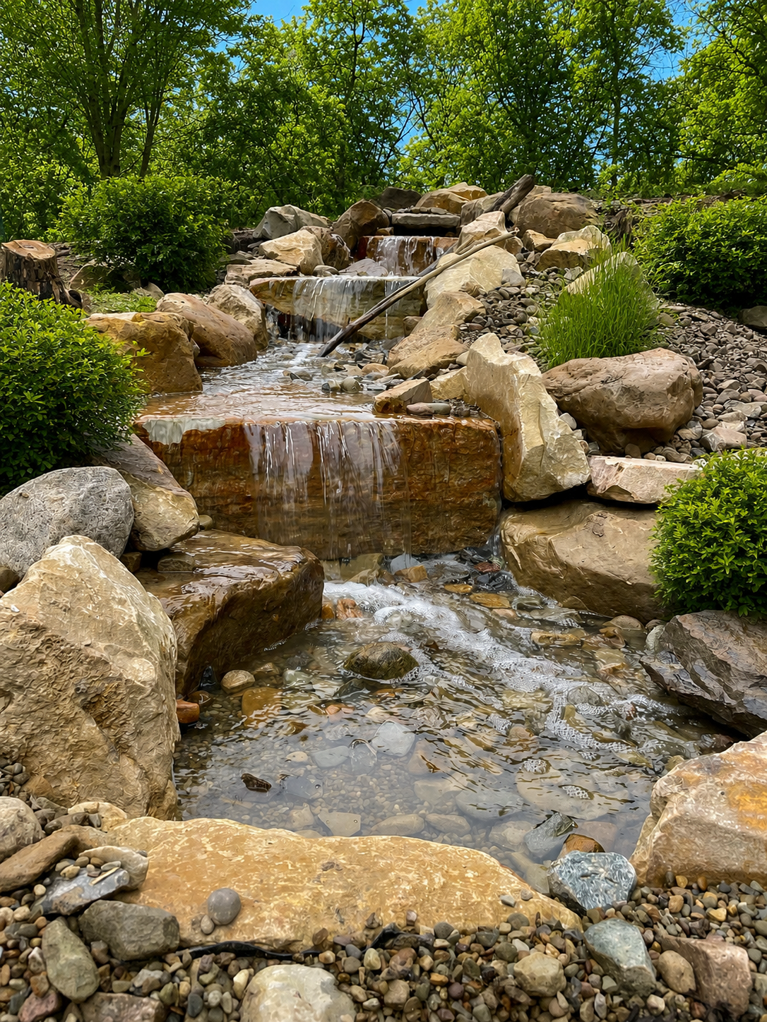 Waterfalls & Fountains