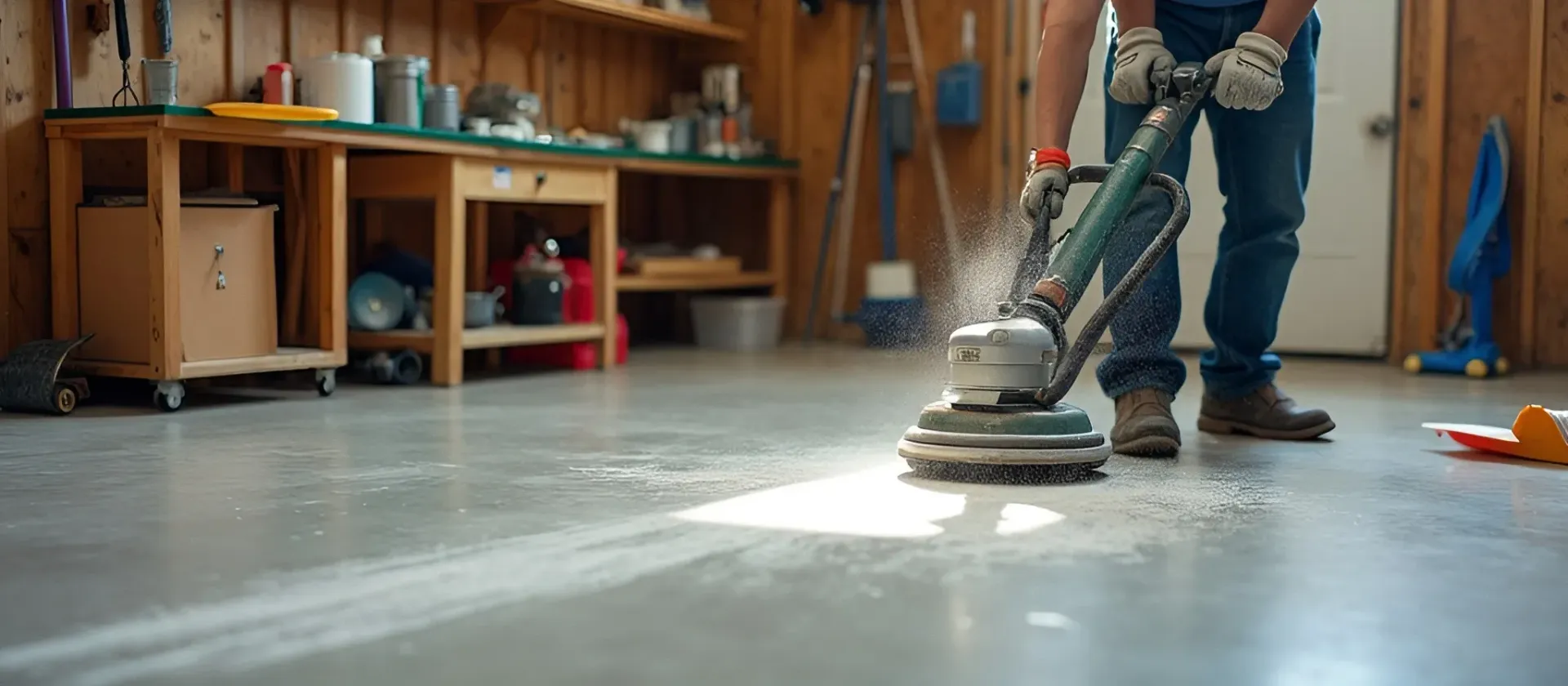 fort worth tx concrete floor prep for staining
