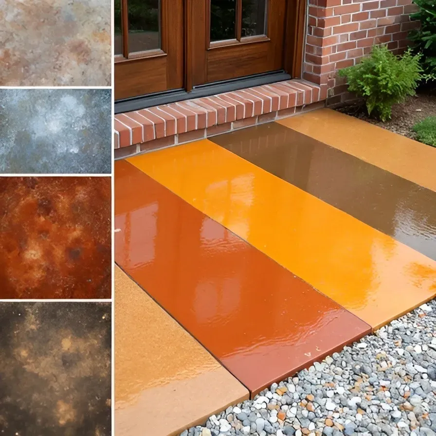 Concrete staining types process benefits forth worth , TX