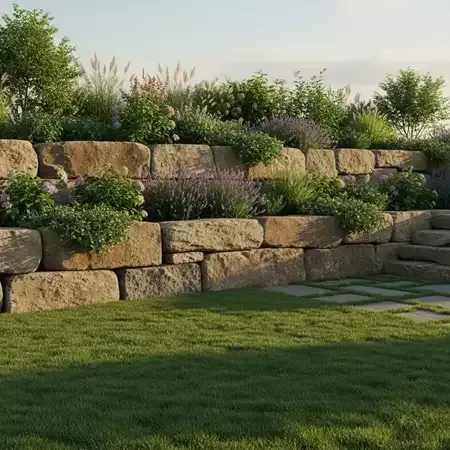 Dallas durable retaining wall construction