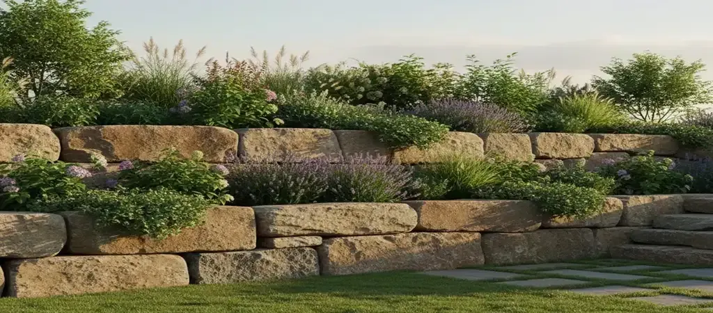 Dallas durable retaining wall construction