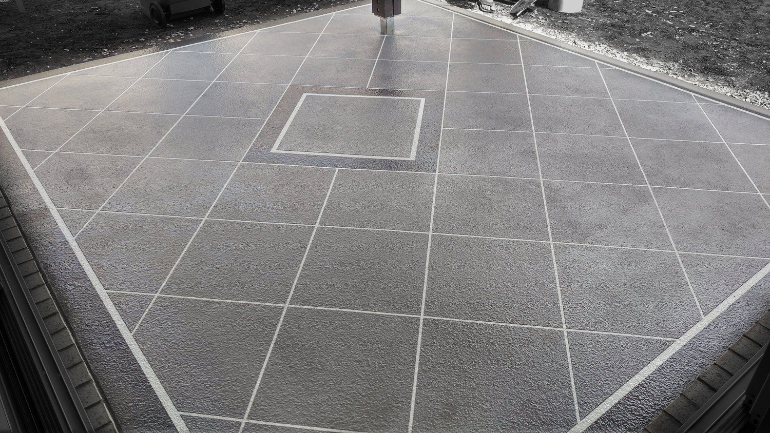 Different Types of Stamped Concrete | Gray Stamped Concrete