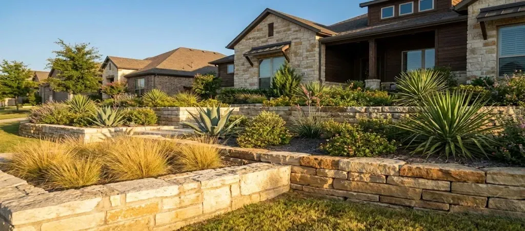 Fort Worth TX retaining wall ideas