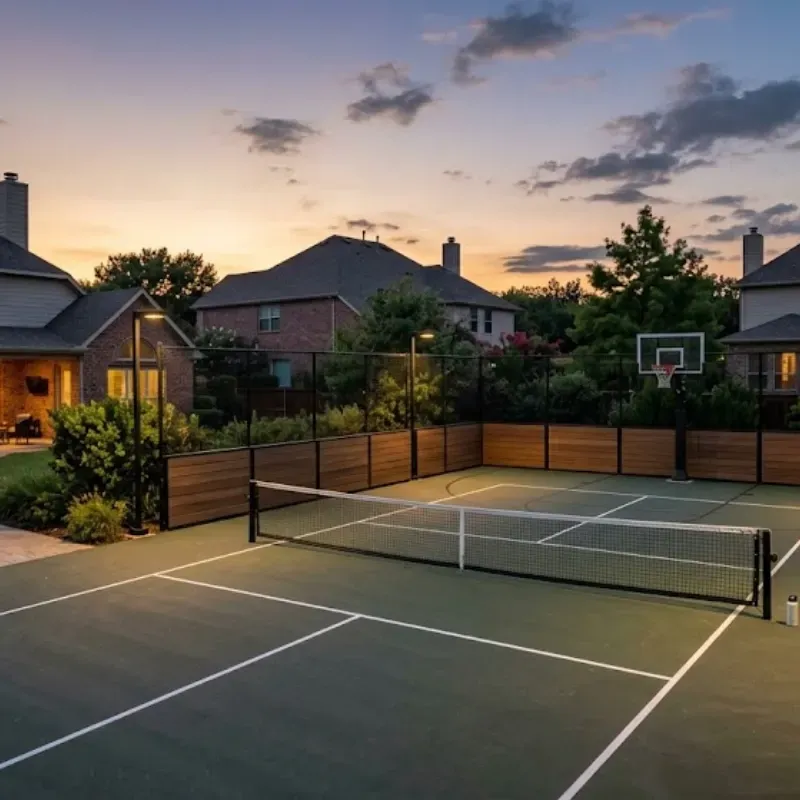 Fort Worth residential court lighting noise control