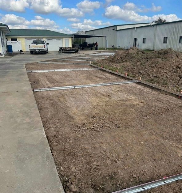 concrete driveway construction