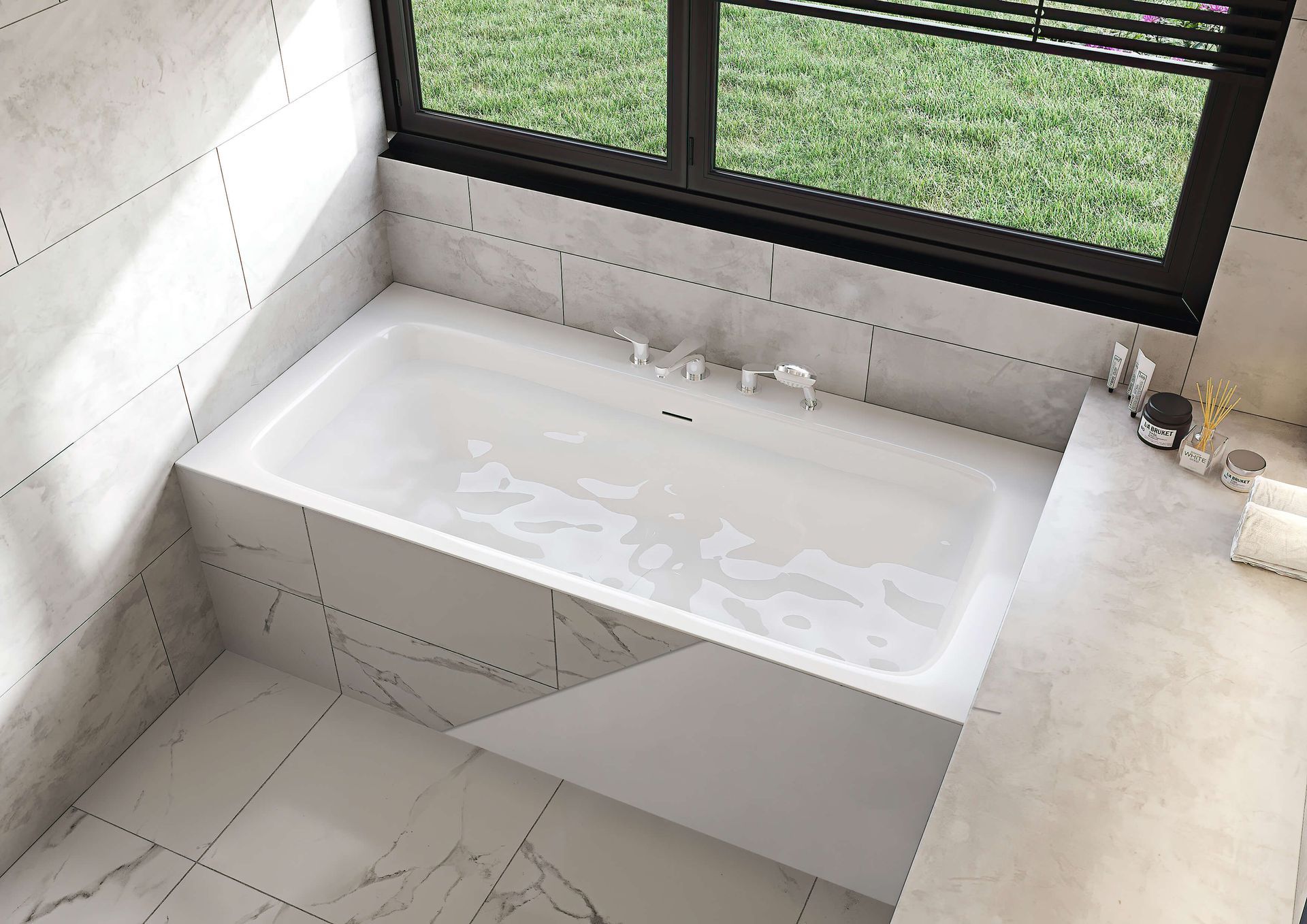 Habillage affleurant pour une parfaite finition