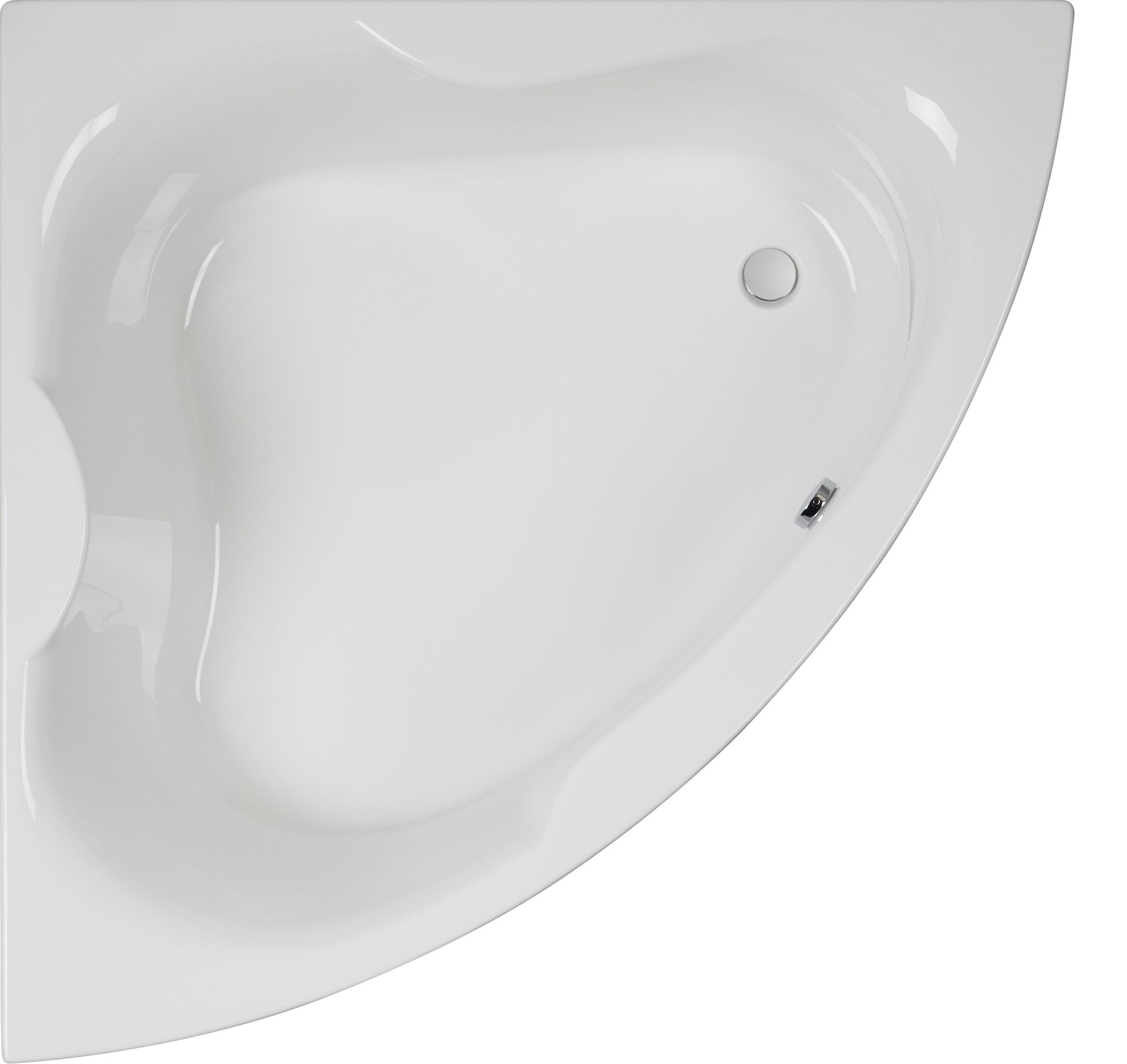 Baignoire Balnéo angle 2 places côte à côte 150*150