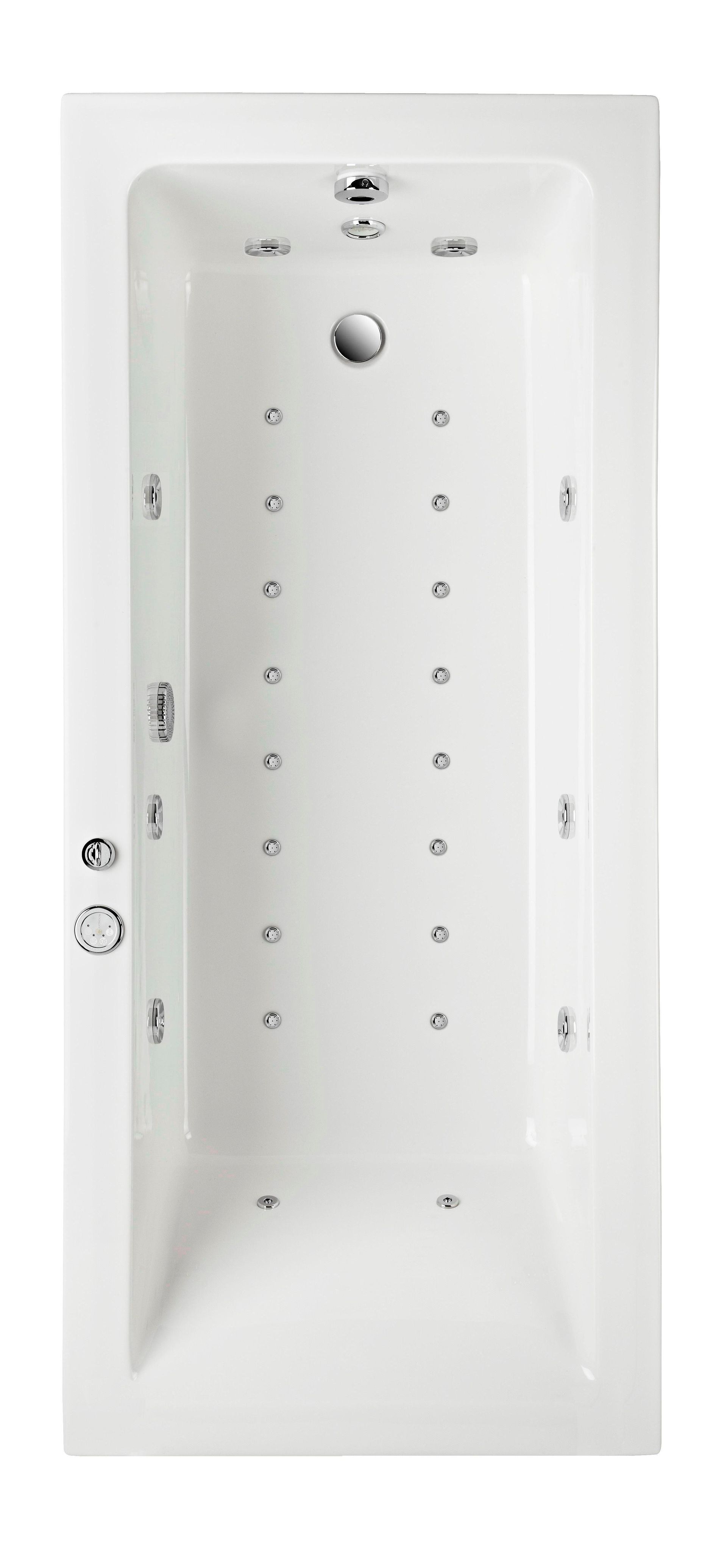 Baignoire Balnéo Vanda équipée en système Forte