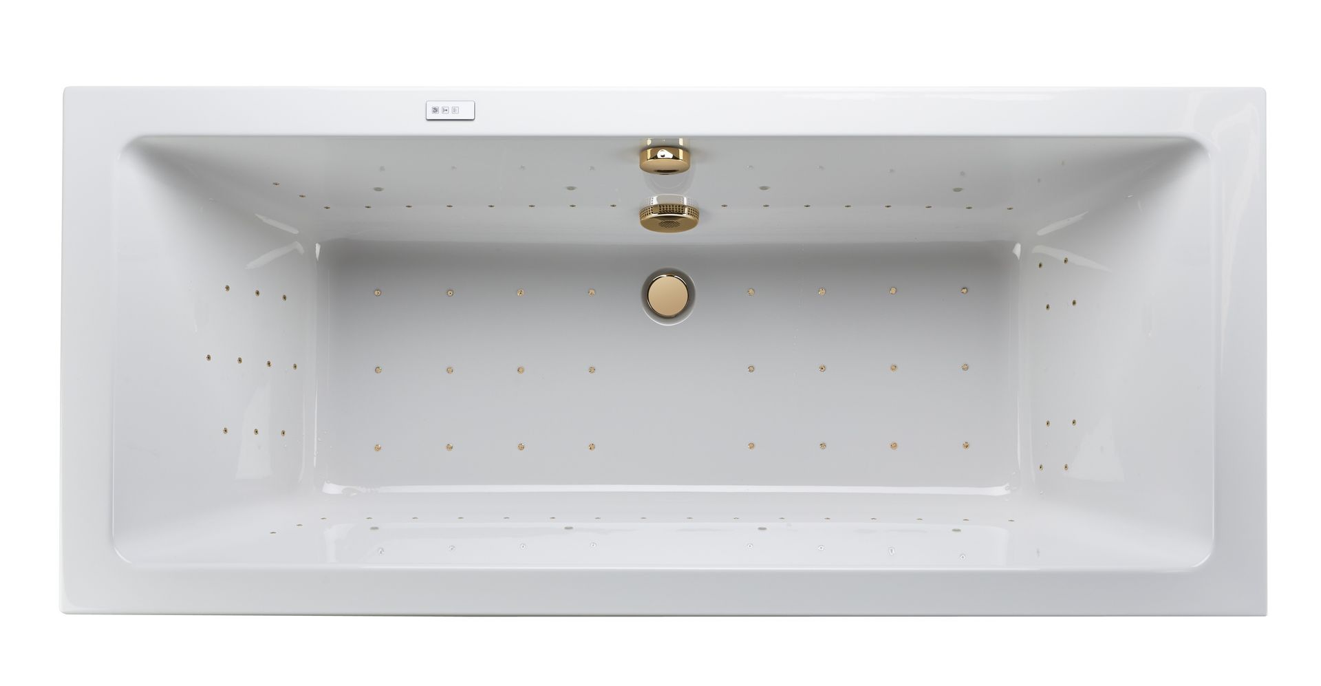 Baignoire Balnéo Vanda Duo finition dorée