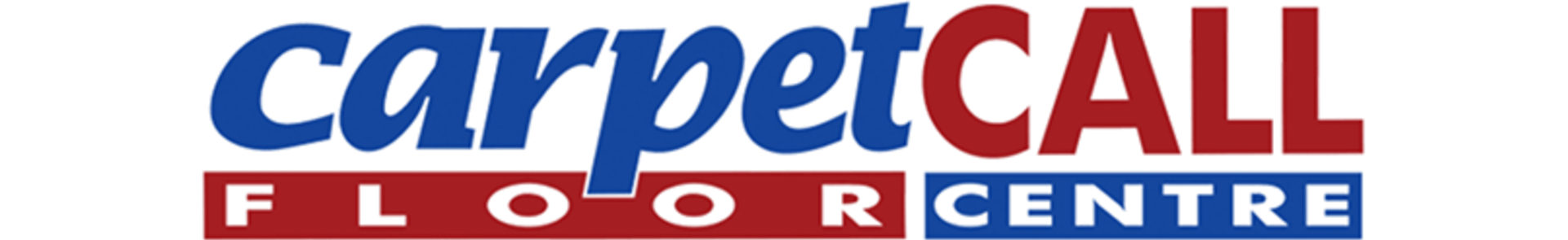"carpetCALL FLOOR CENTRE" logo in blue and red text.