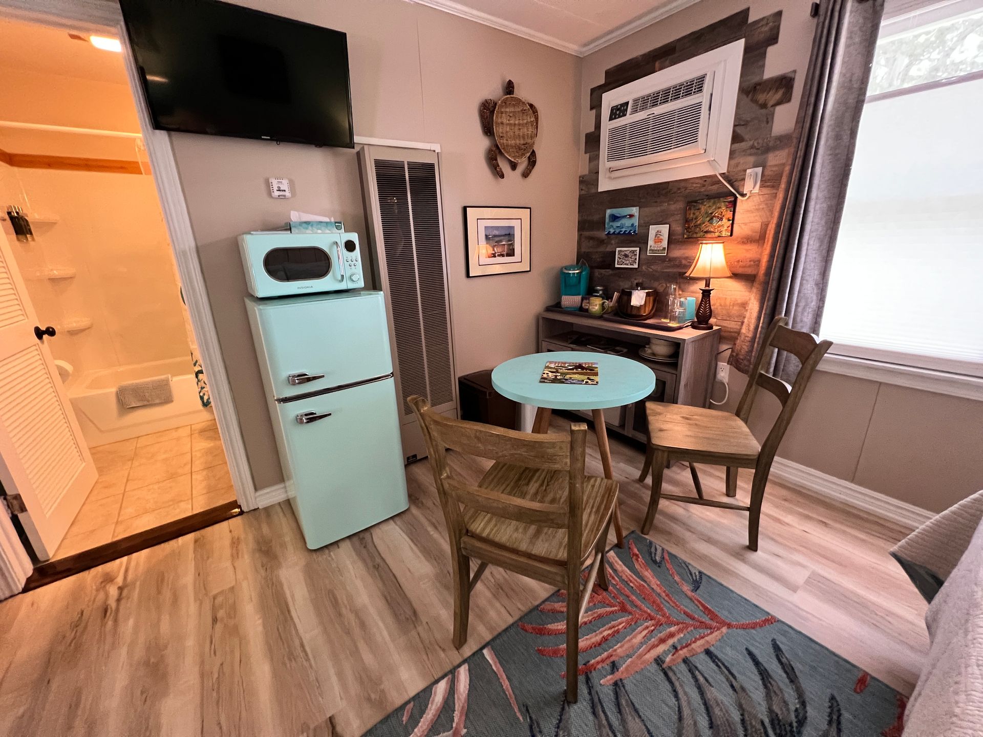 Interior photo of #8 Double Guest Room – The Bahamian Suite