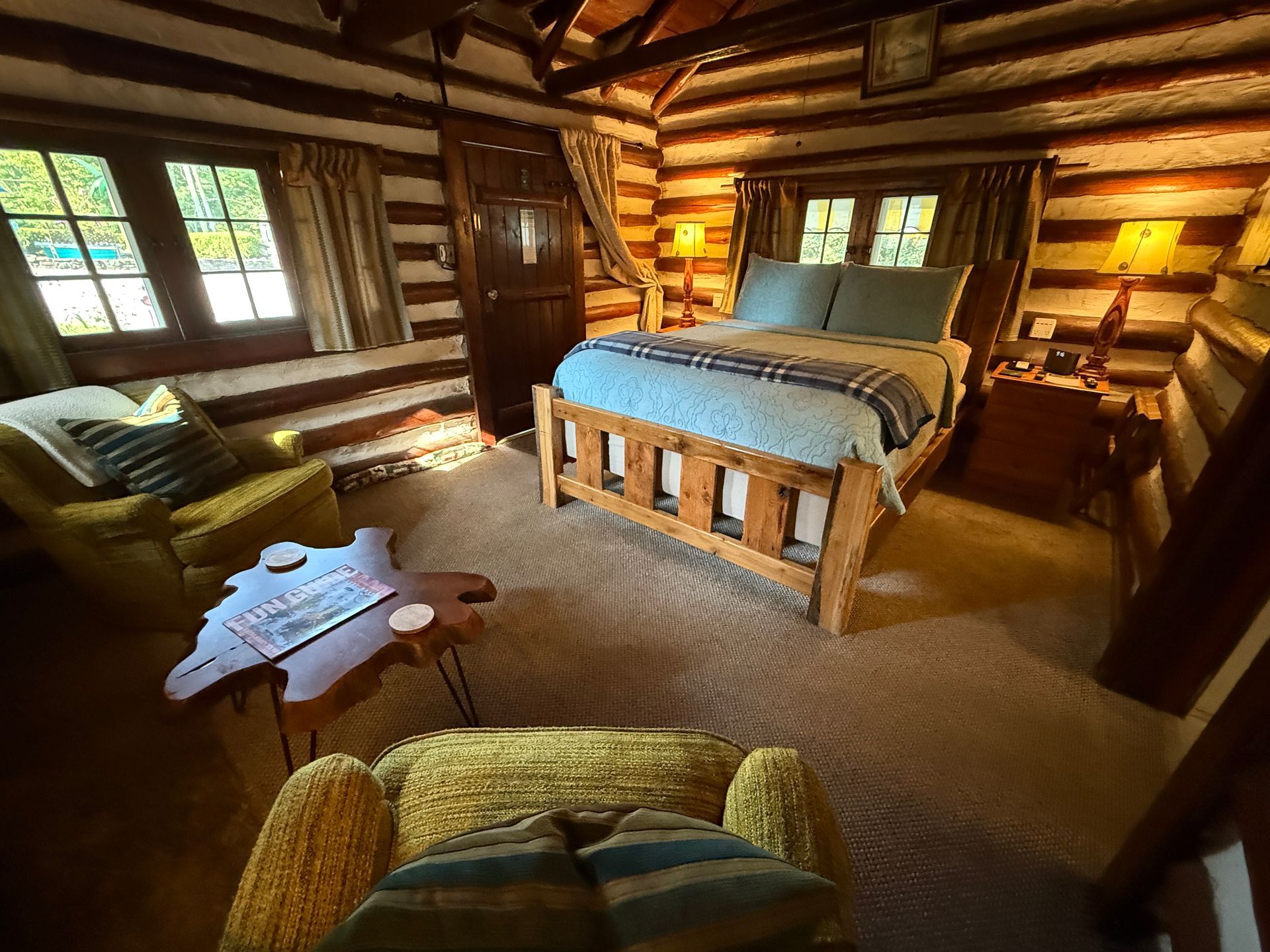 Interior of #4 The Log Cabin Cottage