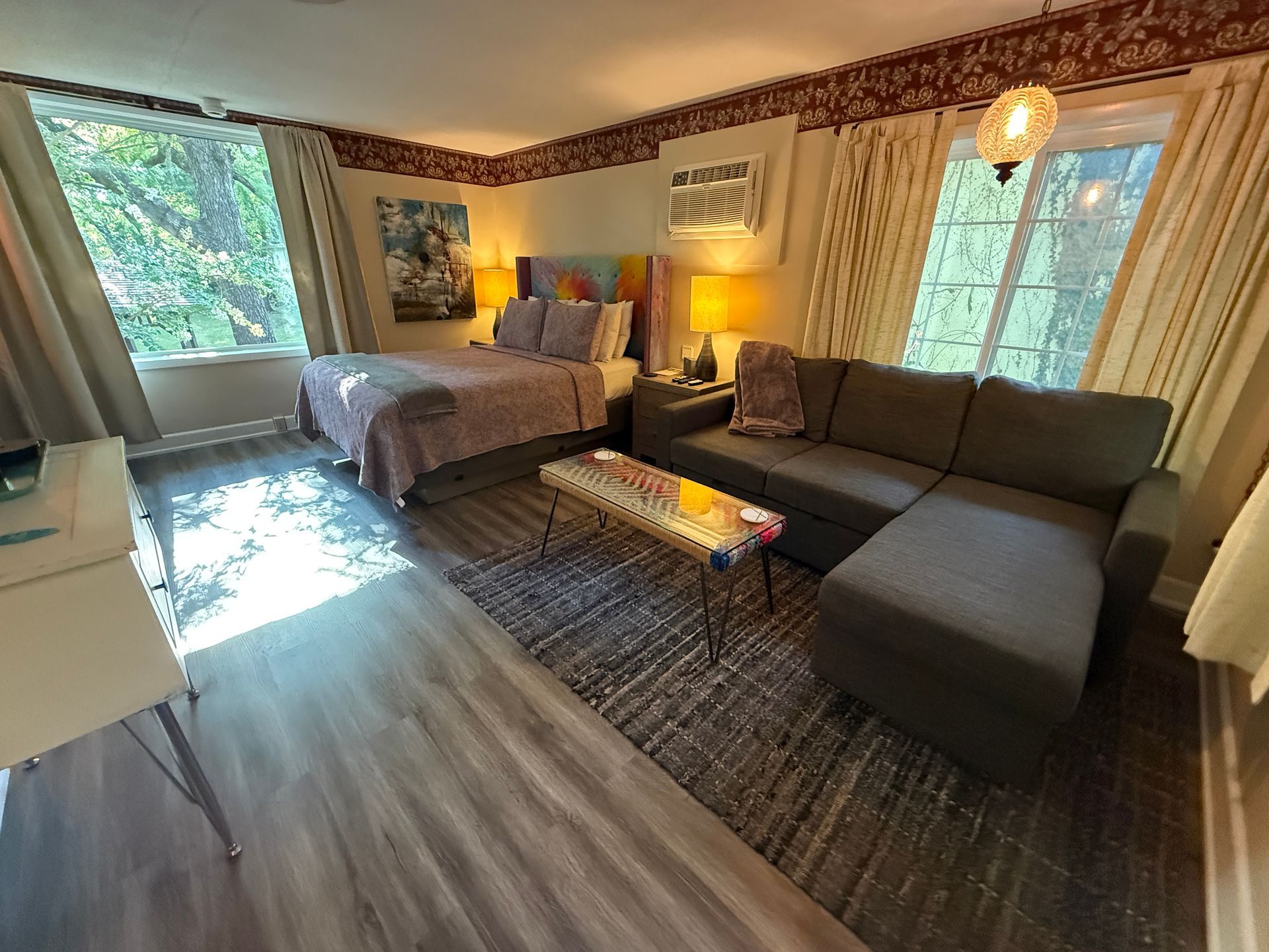 Interior of #6 Bohemian Cottage