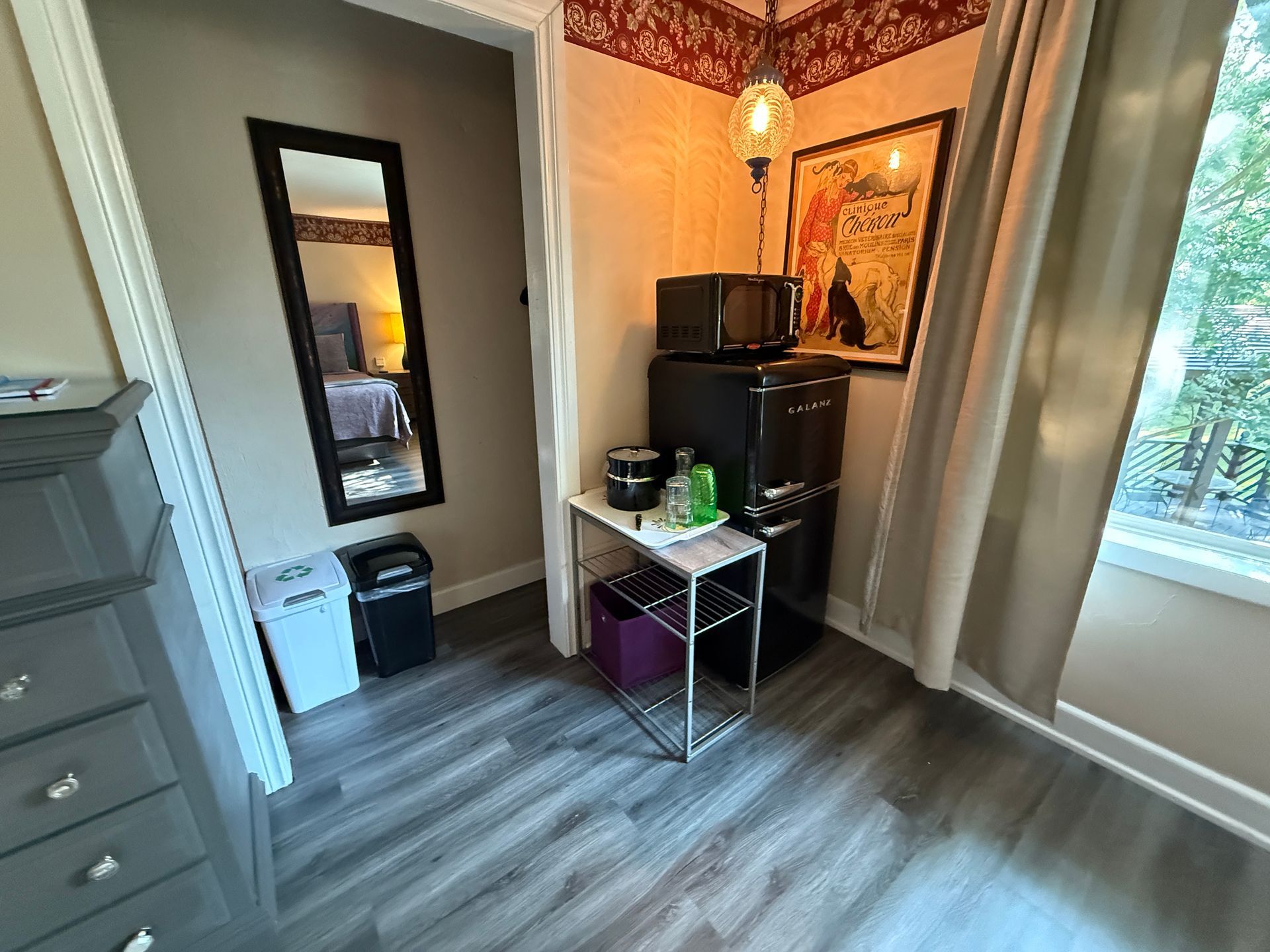 Interior of #6 Bohemian Cottage