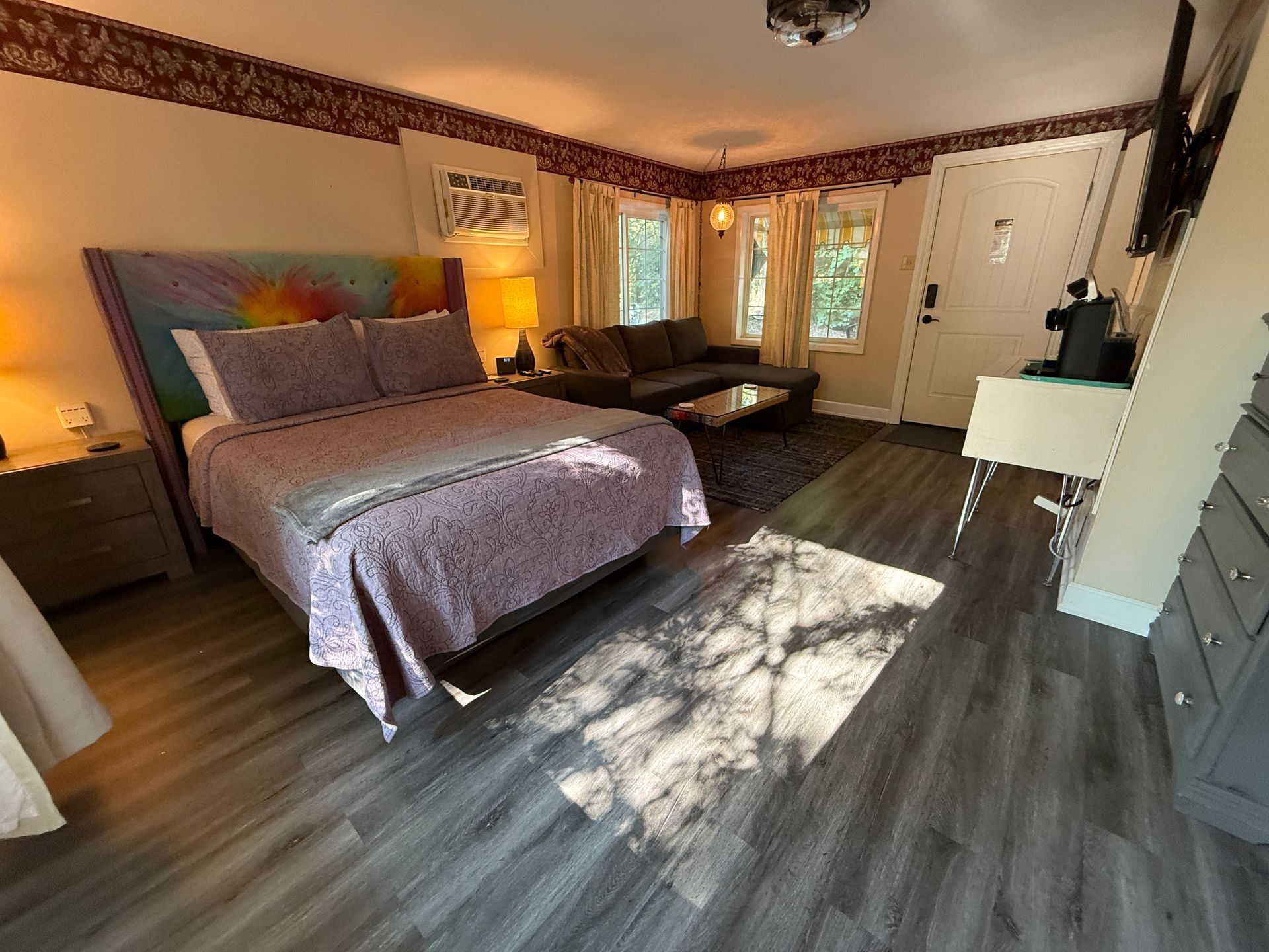 Interior of #6 Bohemian Cottage