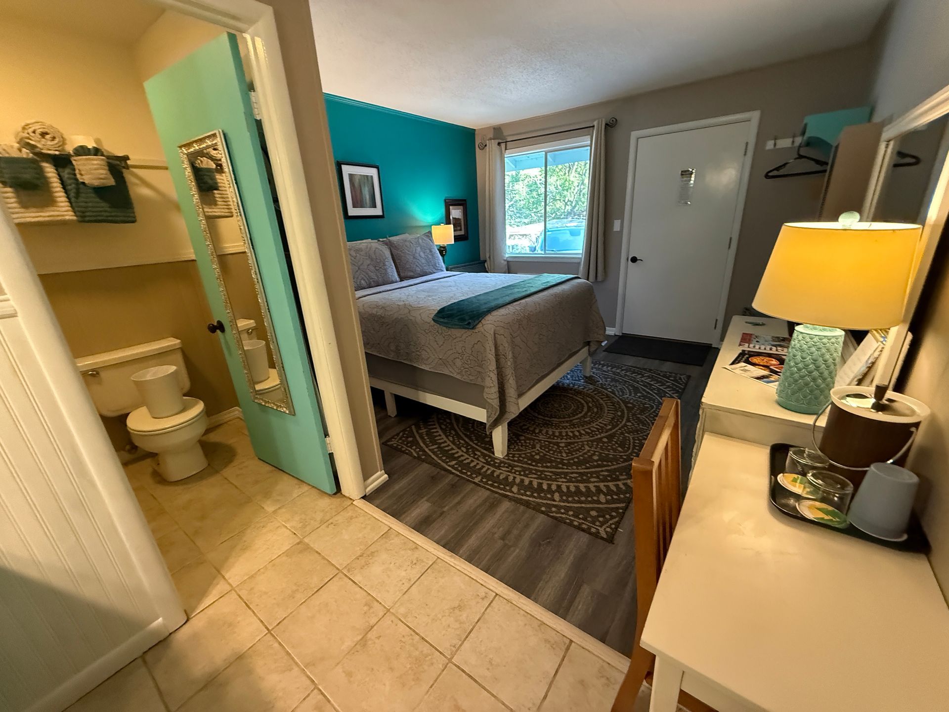 Interior of #11 Single Guest Room – The Lake House Guest Room