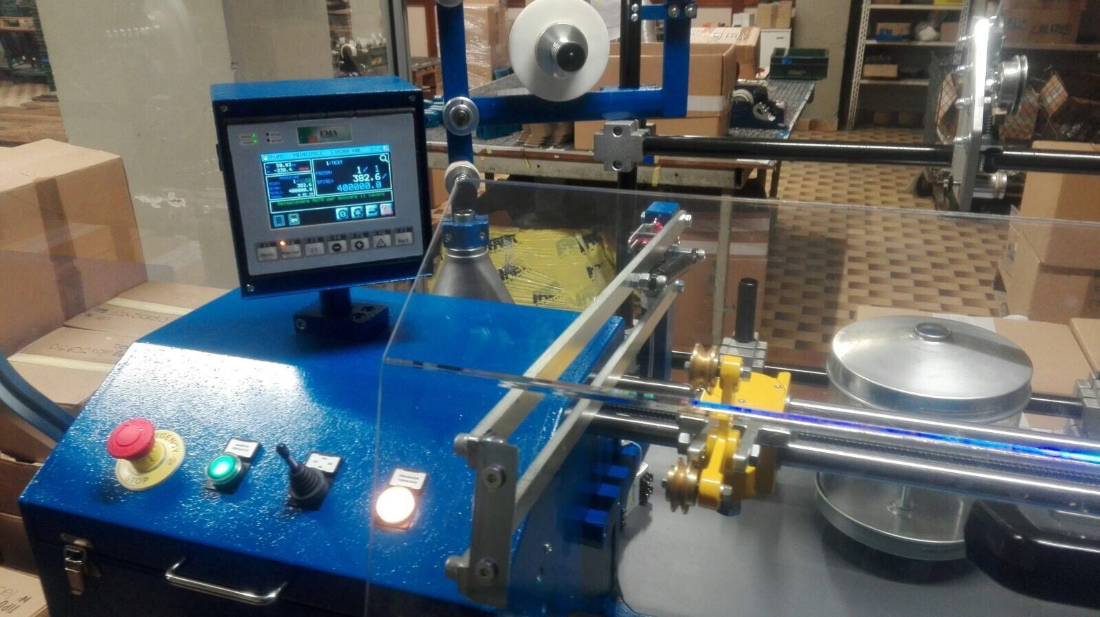 Banco prova e controllo qualit&agrave;