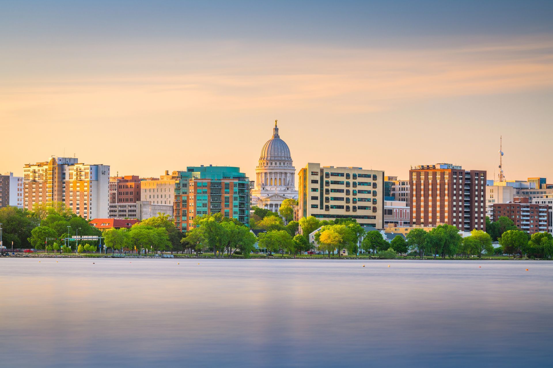 skyline of Madison, Wisconsin
