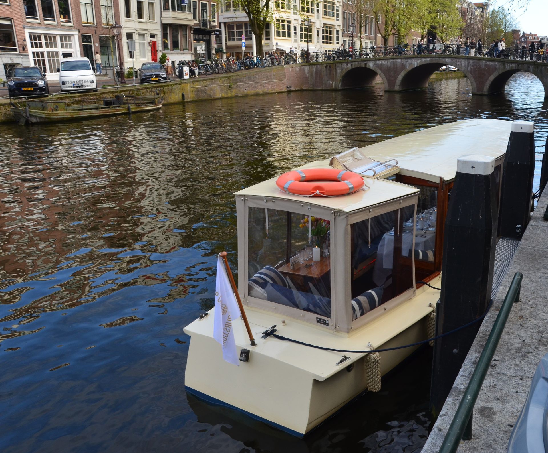 Private canal cruise