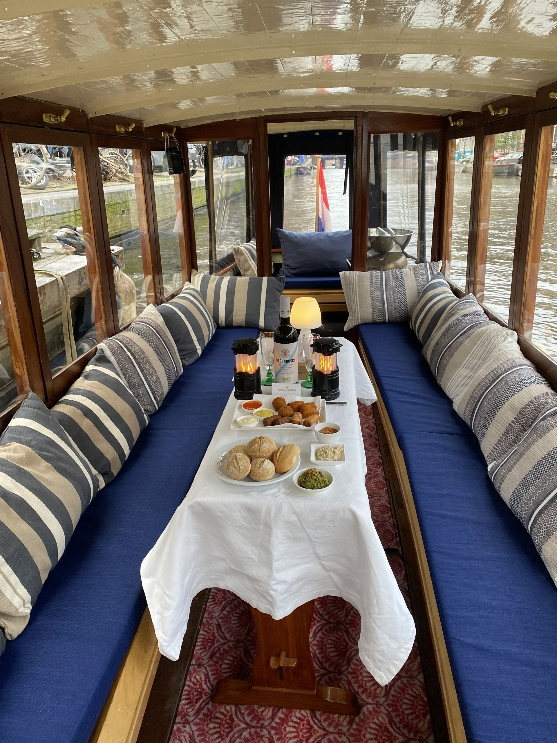 Canal cruise with locals