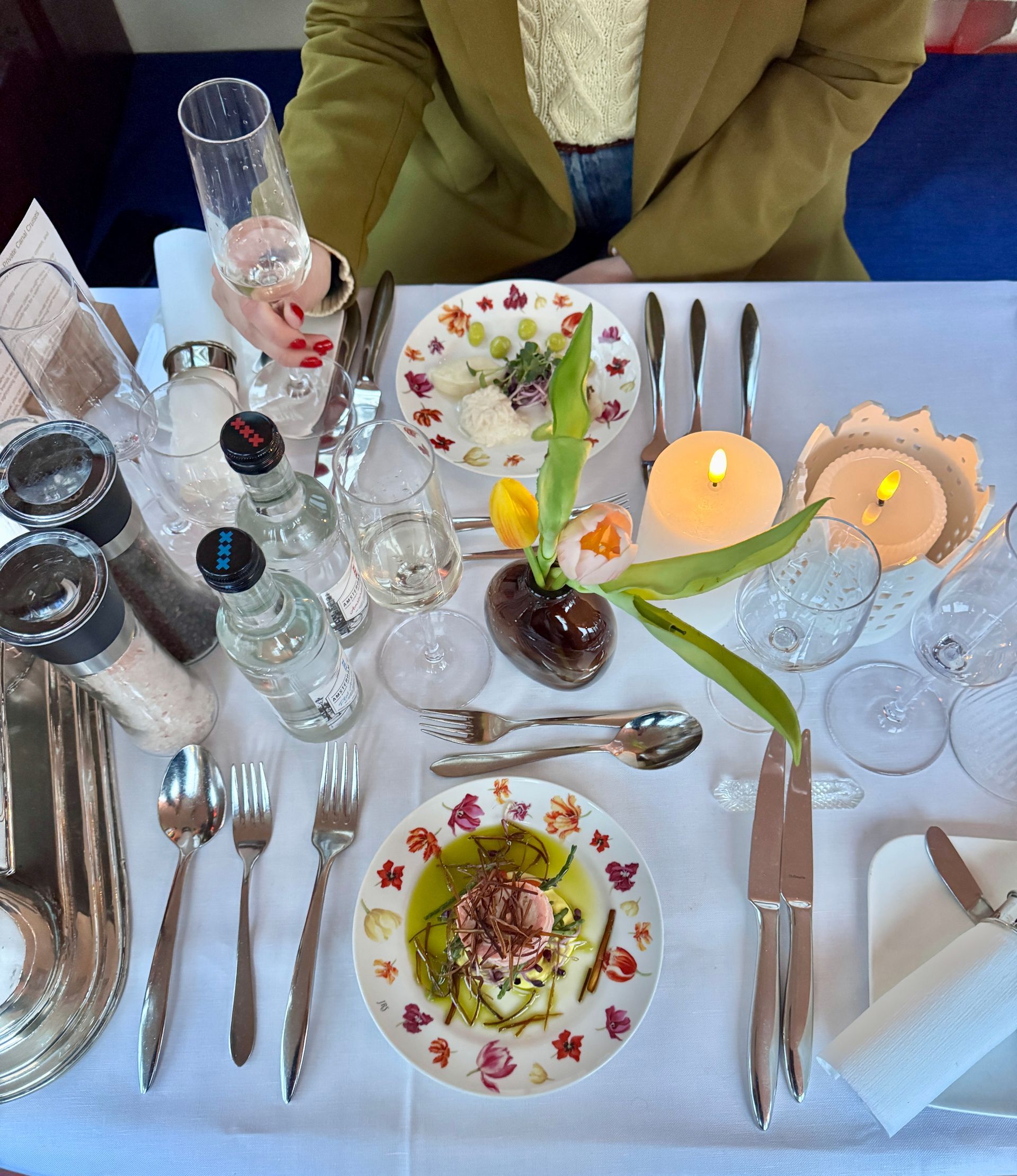 VIP dinner cruise Amsterdam