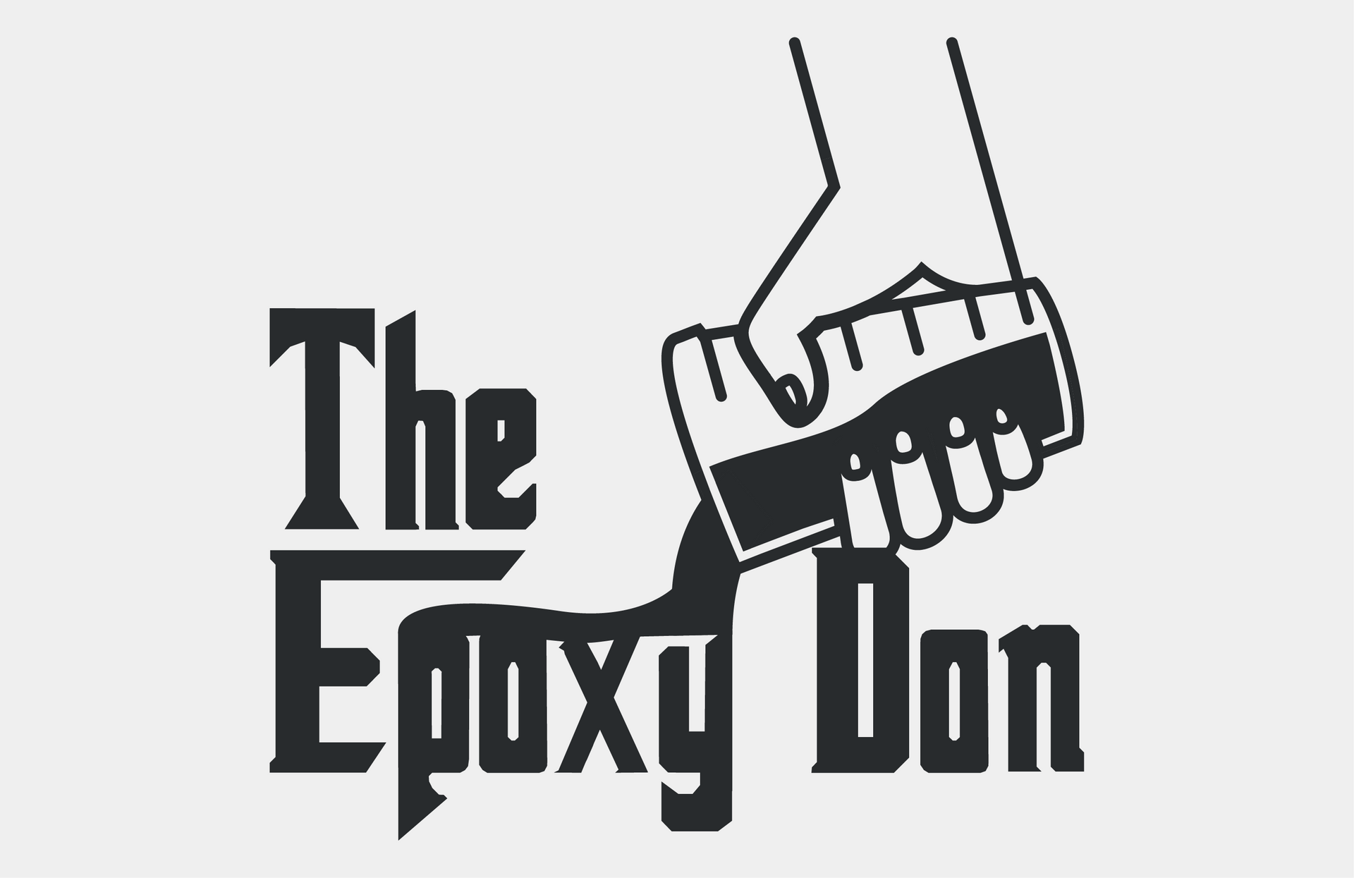 Epoxy Don text logo resembling the 