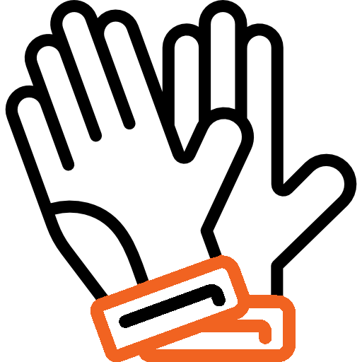 Overhead view of a parking lot with cars and orange arrows indicating driving directions: up and down. | Torque European Car Care