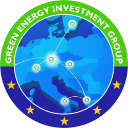 Logo GEIG, Green Energy Investment Group, s&z Energiesysteme, Zitzmann, Nürnberg,Wasserstoff, Windkraft, Solar, grüner Balkan