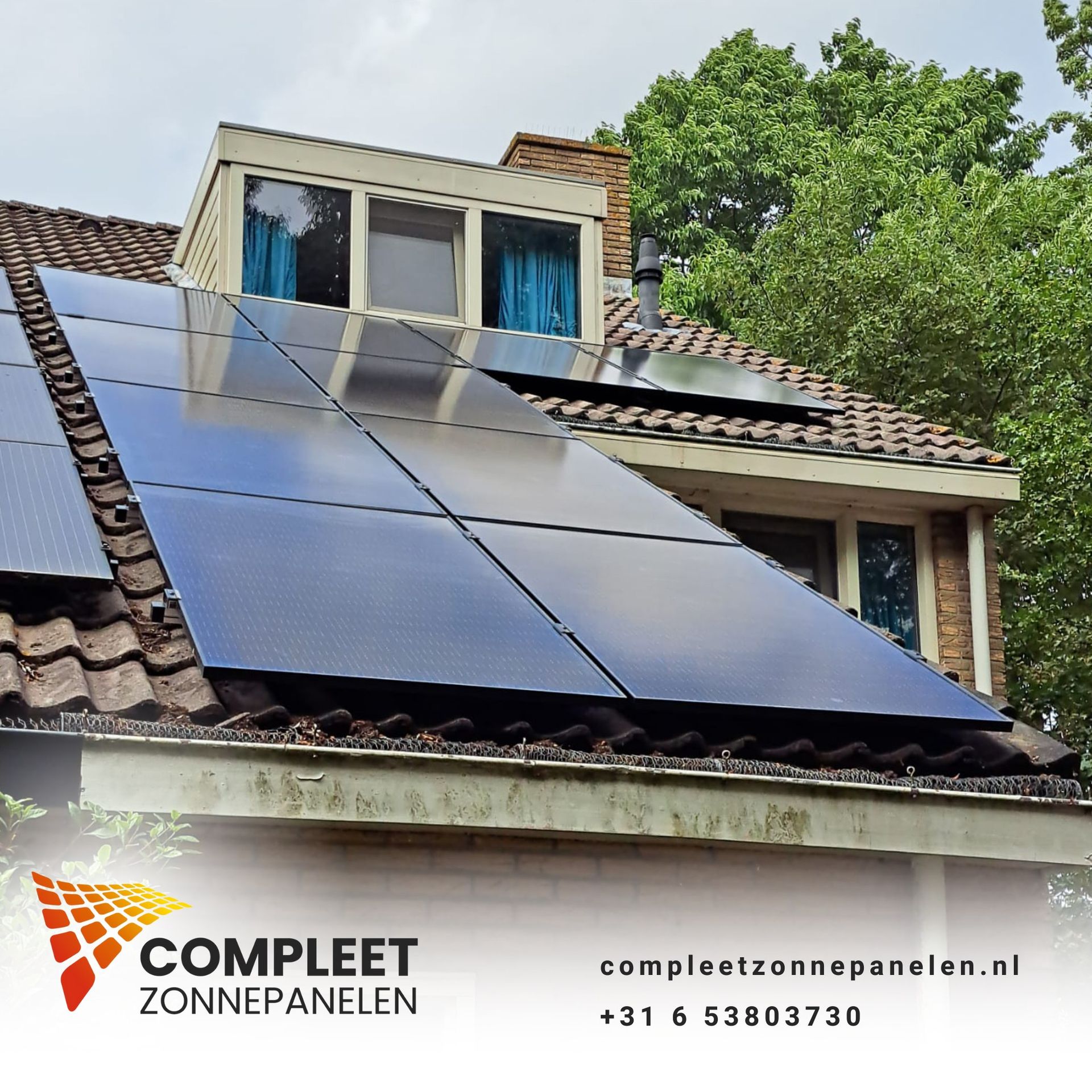 Compleet Zonnepanelen Pakket inclusief montage Compleet Zonnepanelen