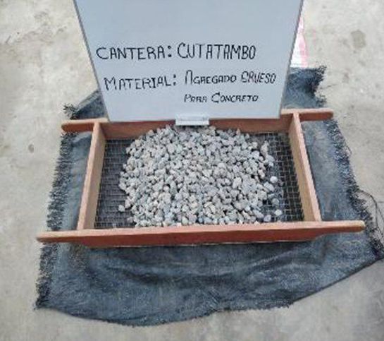 Una pizarra blanca con la palabra cantera.