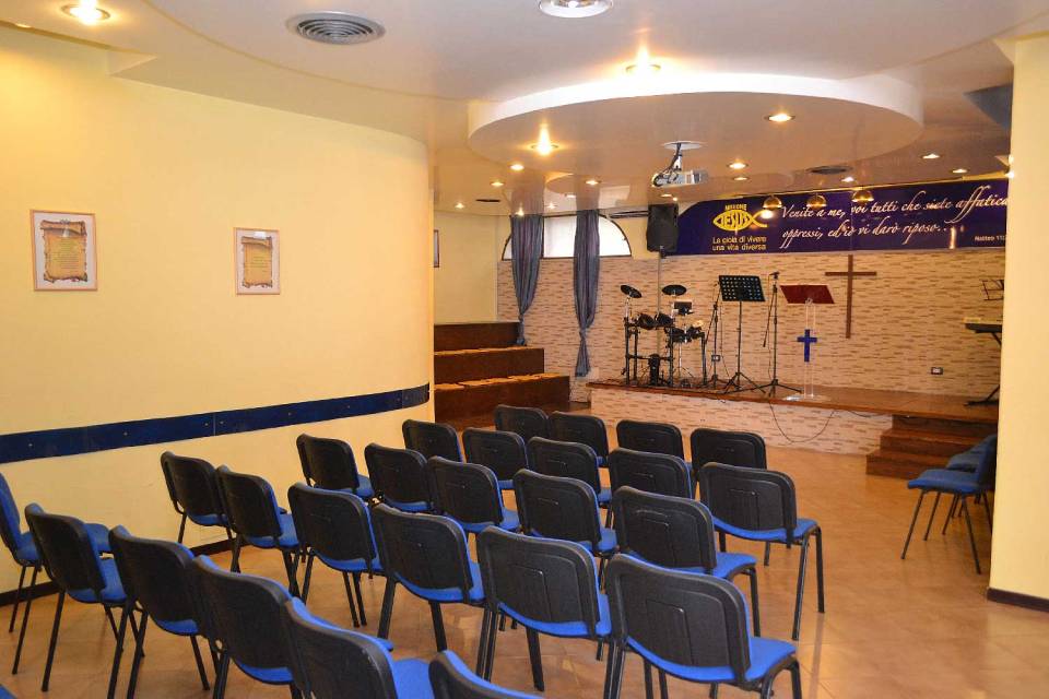 sala per ritiri spirituali