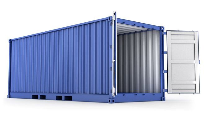 Self storage container