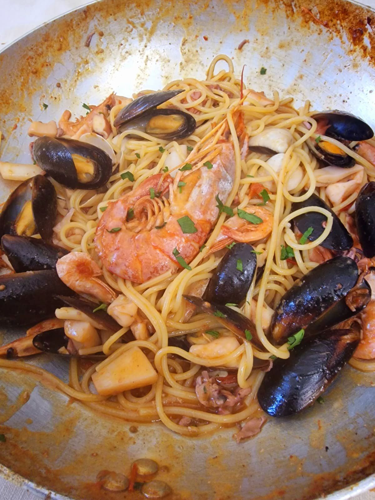 linguine alle cozze