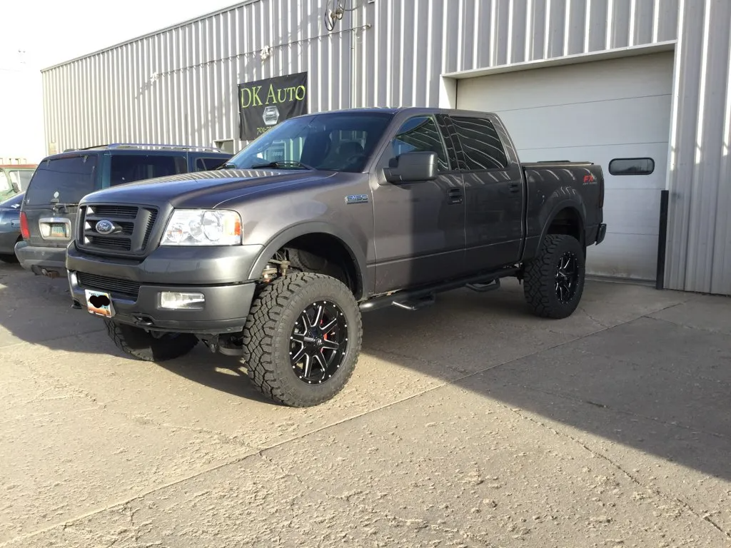 custom grey 2004 ford f150