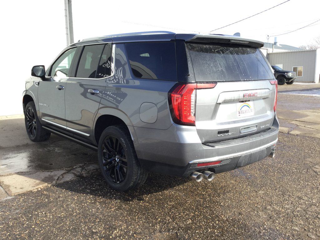 rear view of yukon before customization