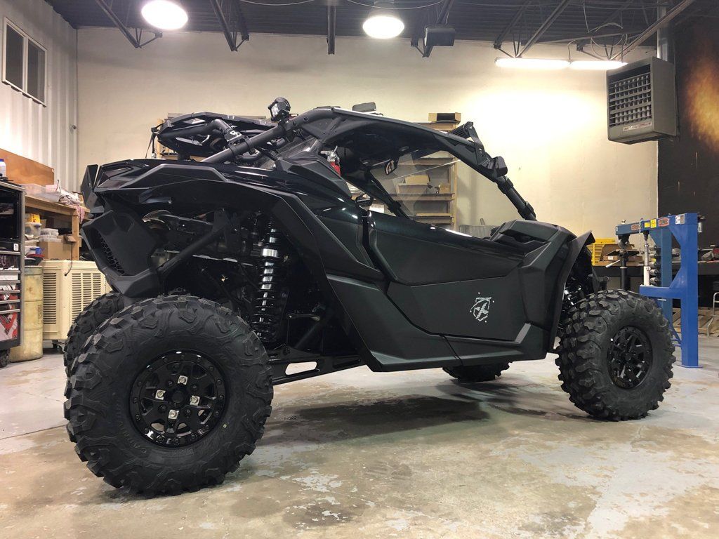 custom 2019 black 2-door maverick side view